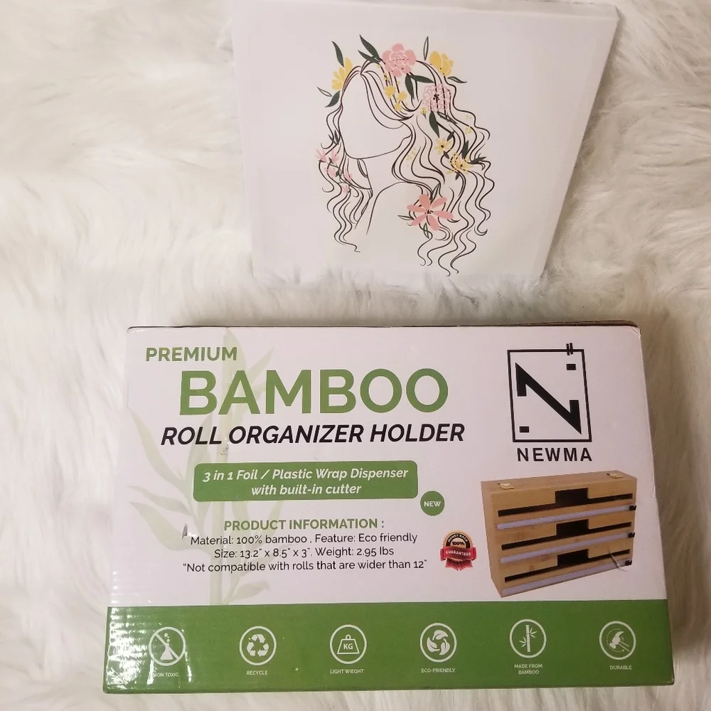 This cute bambo roll organizer holder